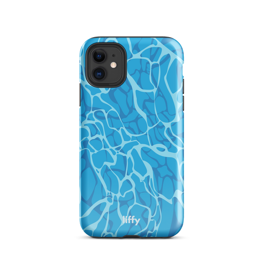 Wavy Pool iPhone Tough Case