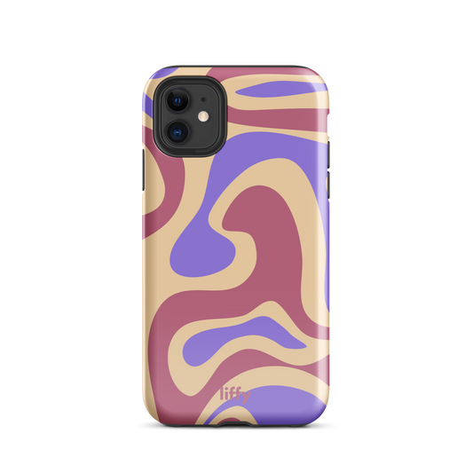 Liquid Dream: Pastel Paradise iPhone Tough Case