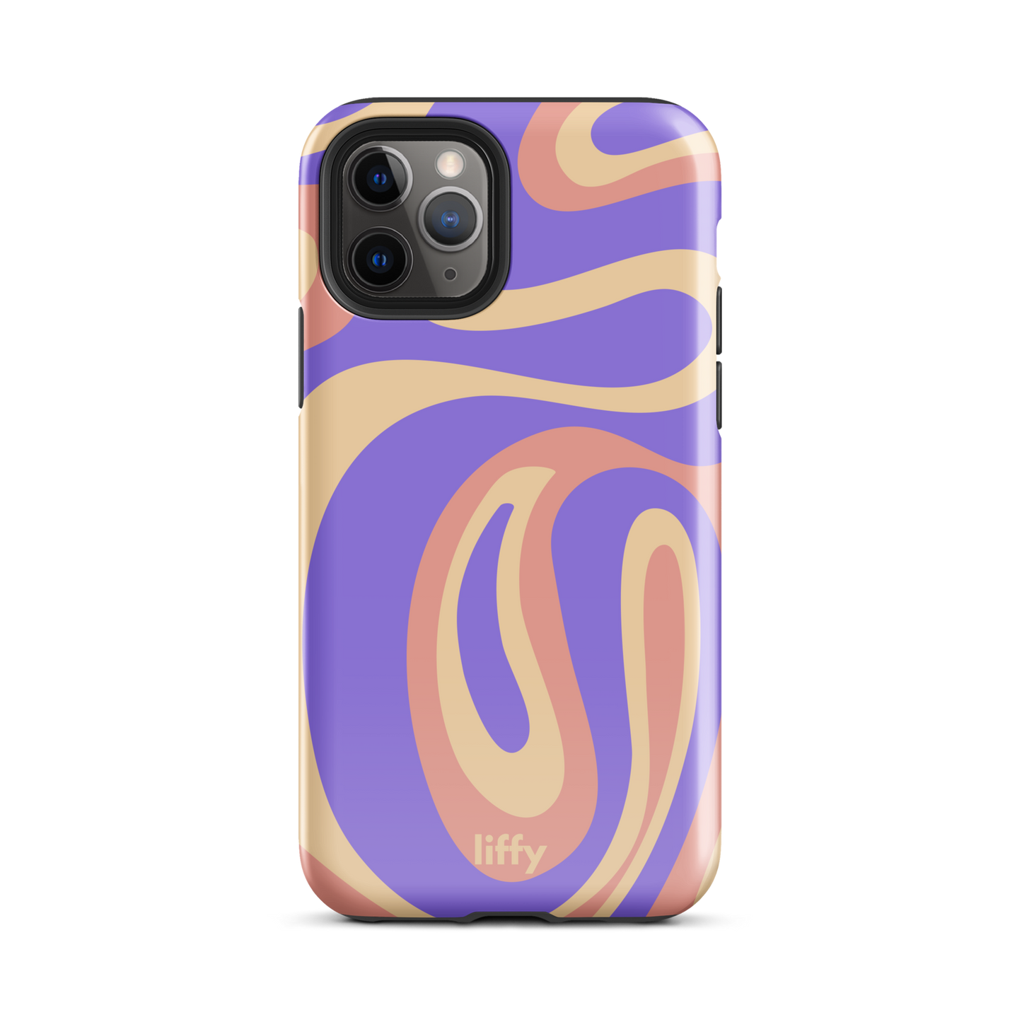 Liquid Dream: Lavender Fields iPhone Tough Case