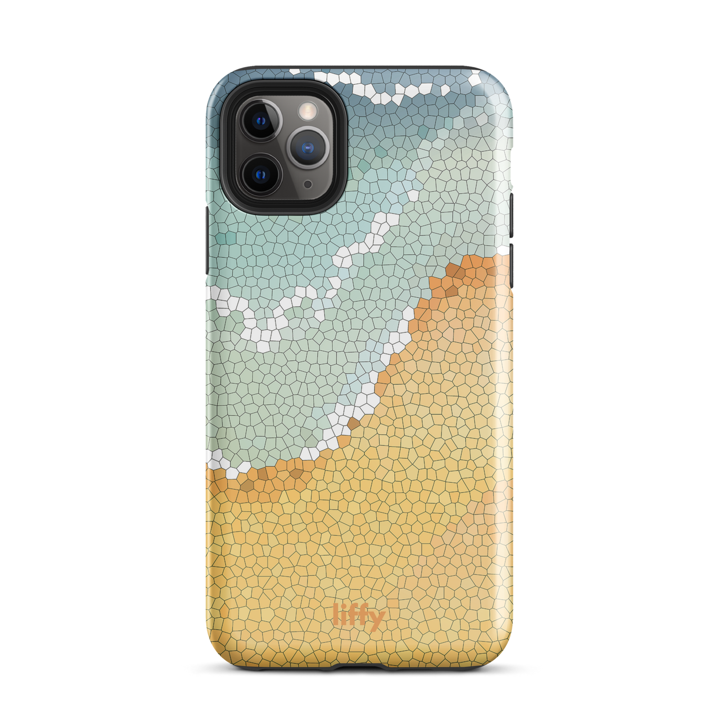 Beach Vibes: Mosaic Beach iPhone Tough Case