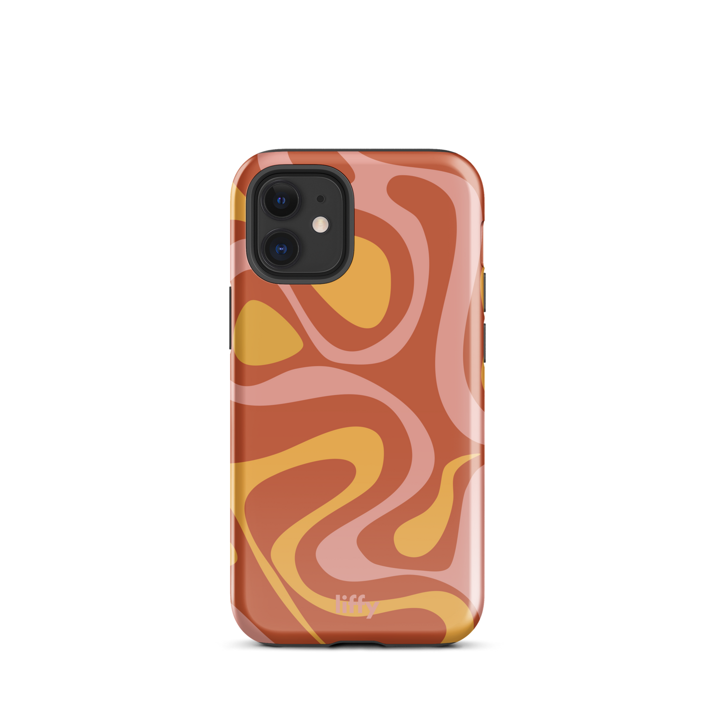 Liquid Dream: Sunset Swirl iPhone Tough Case