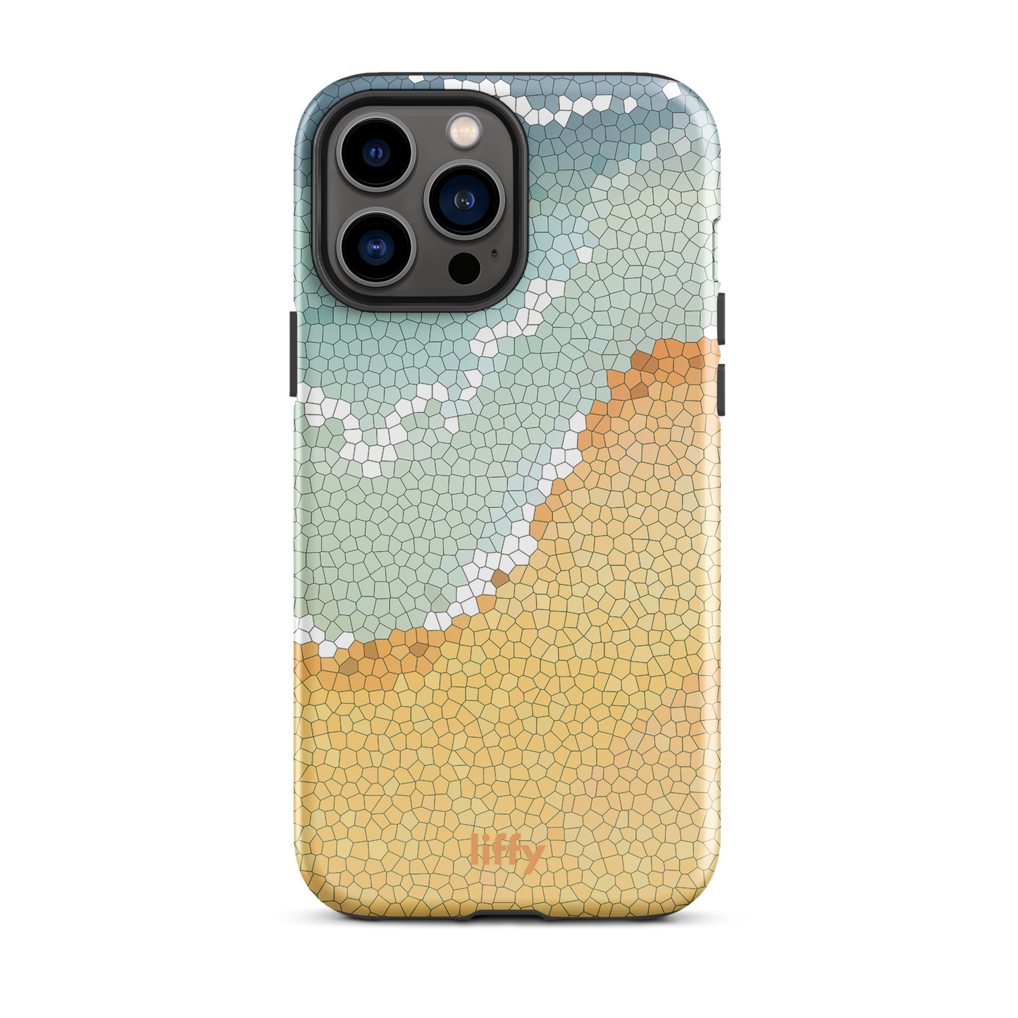 Beach Vibes: Mosaic Beach iPhone Tough Case