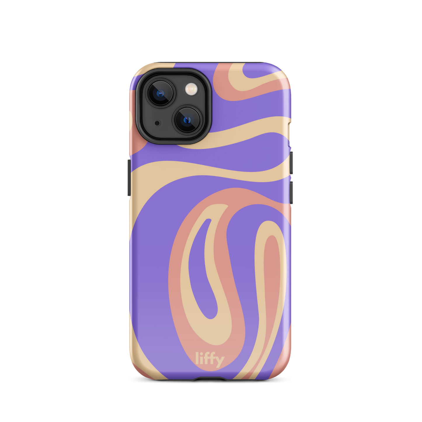 Liquid Dream: Lavender Fields iPhone Tough Case