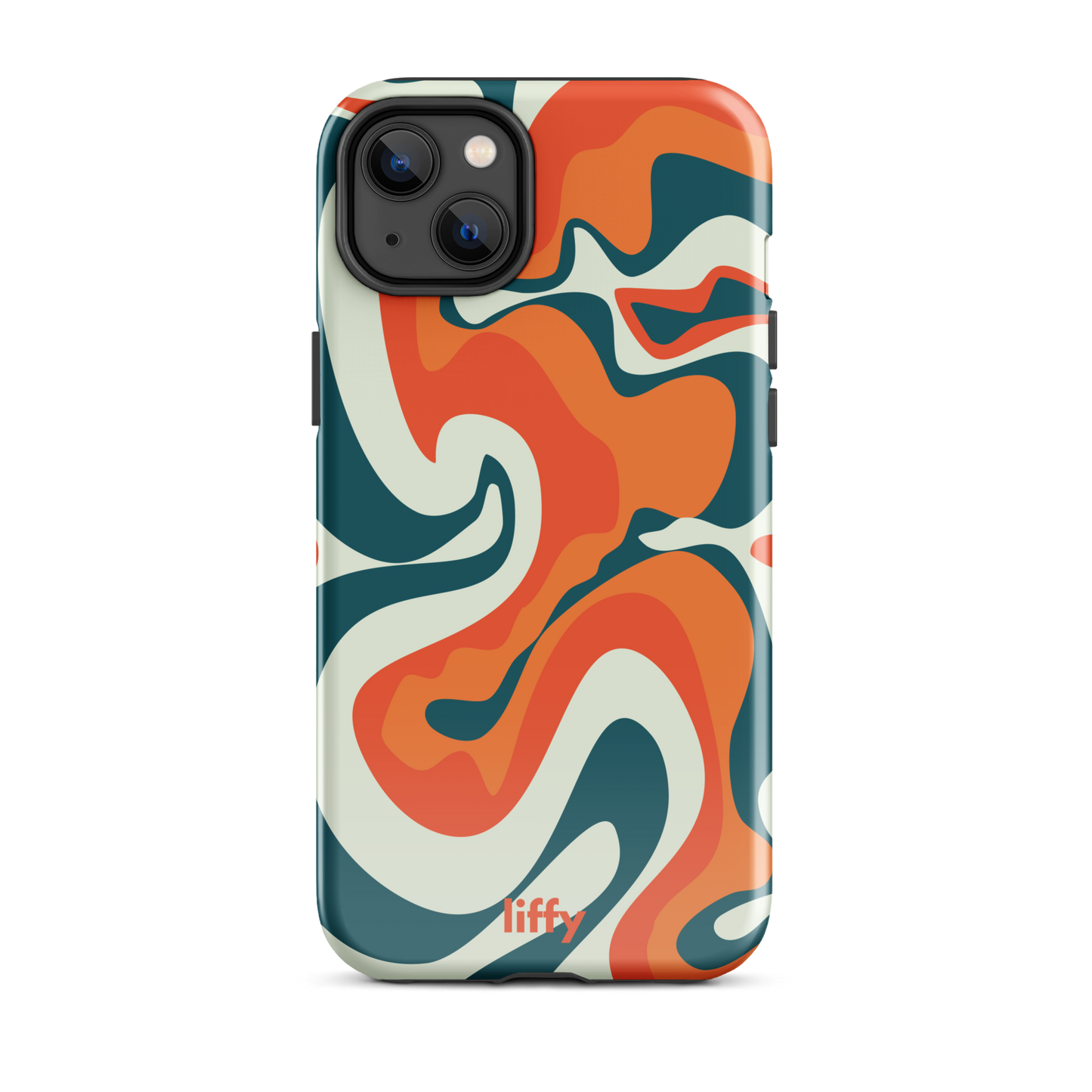 Retro Marble iPhone Tough Case