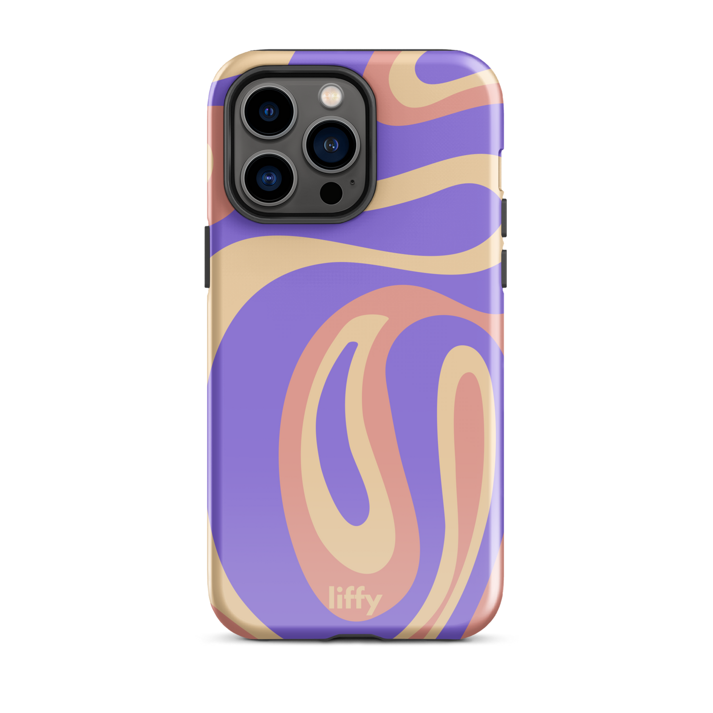 Liquid Dream: Lavender Fields iPhone Tough Case