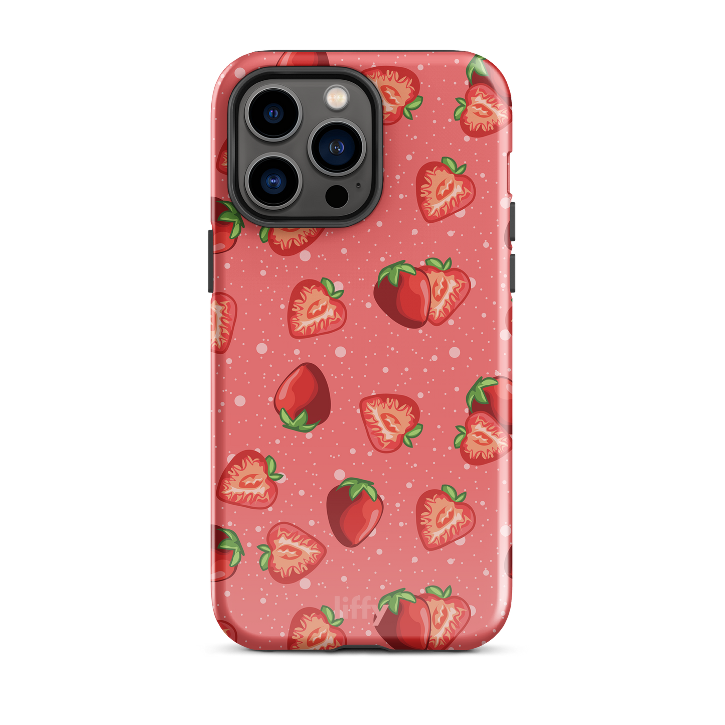 Fruit Salad: Strawberries iPhone Tough Case