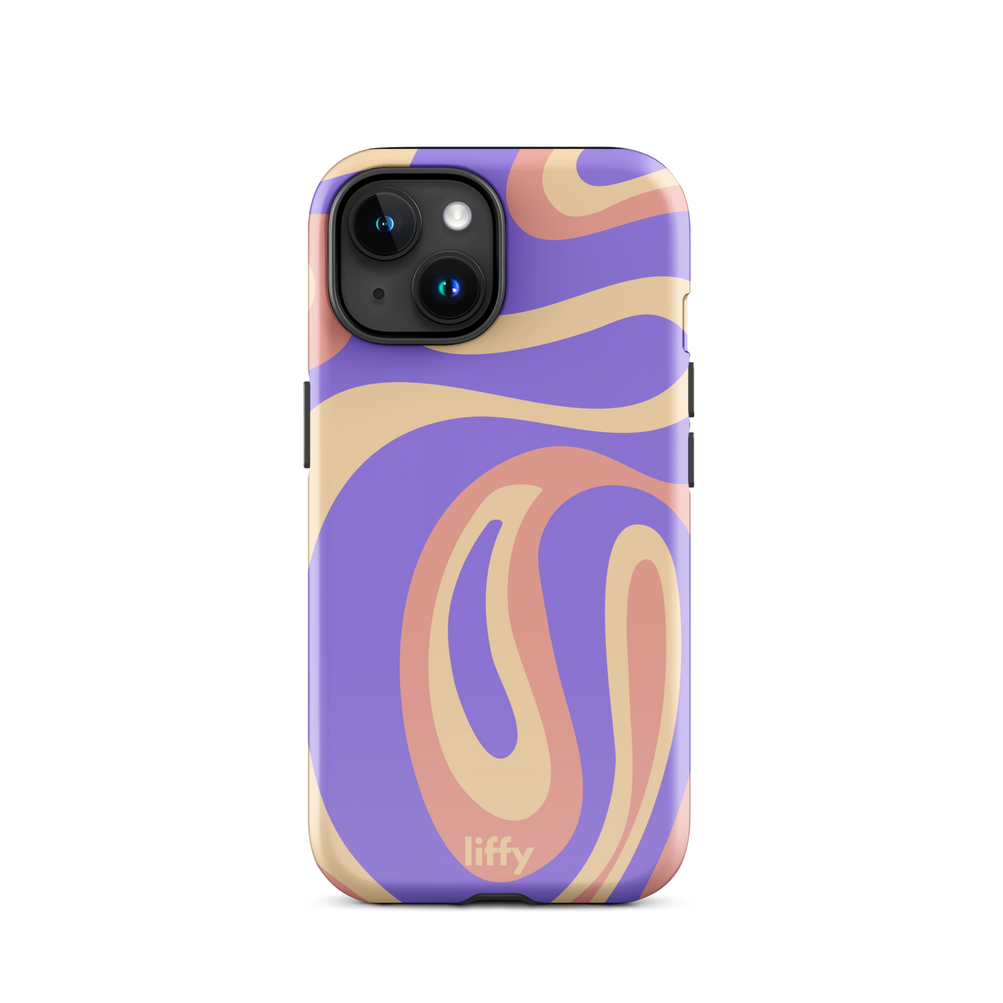 Liquid Dream: Lavender Fields iPhone Tough Case