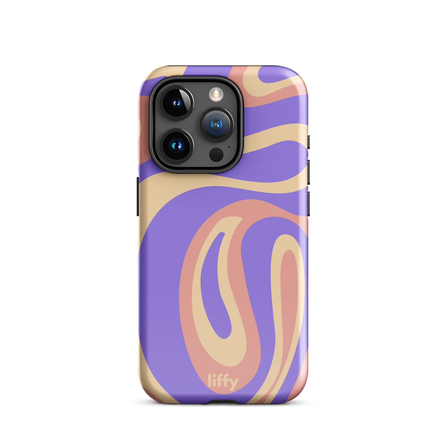 Liquid Dream: Lavender Fields iPhone Tough Case