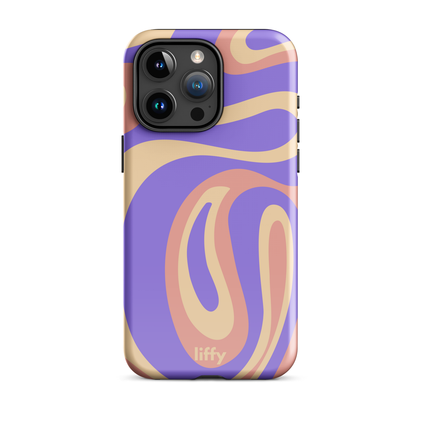 Liquid Dream: Lavender Fields iPhone Tough Case