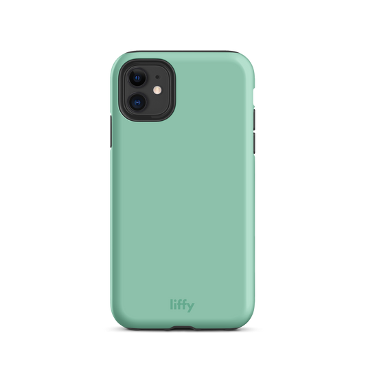 Pastel Mint iPhone Tough Case