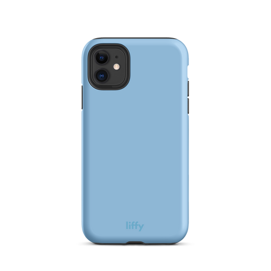 Pastel Blue iPhone Tough Case