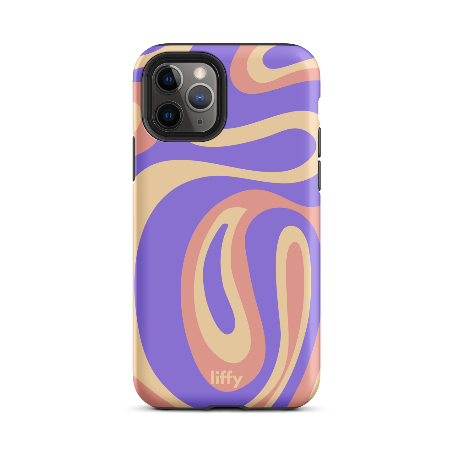 Liquid Dream: Lavender Fields iPhone Tough Case