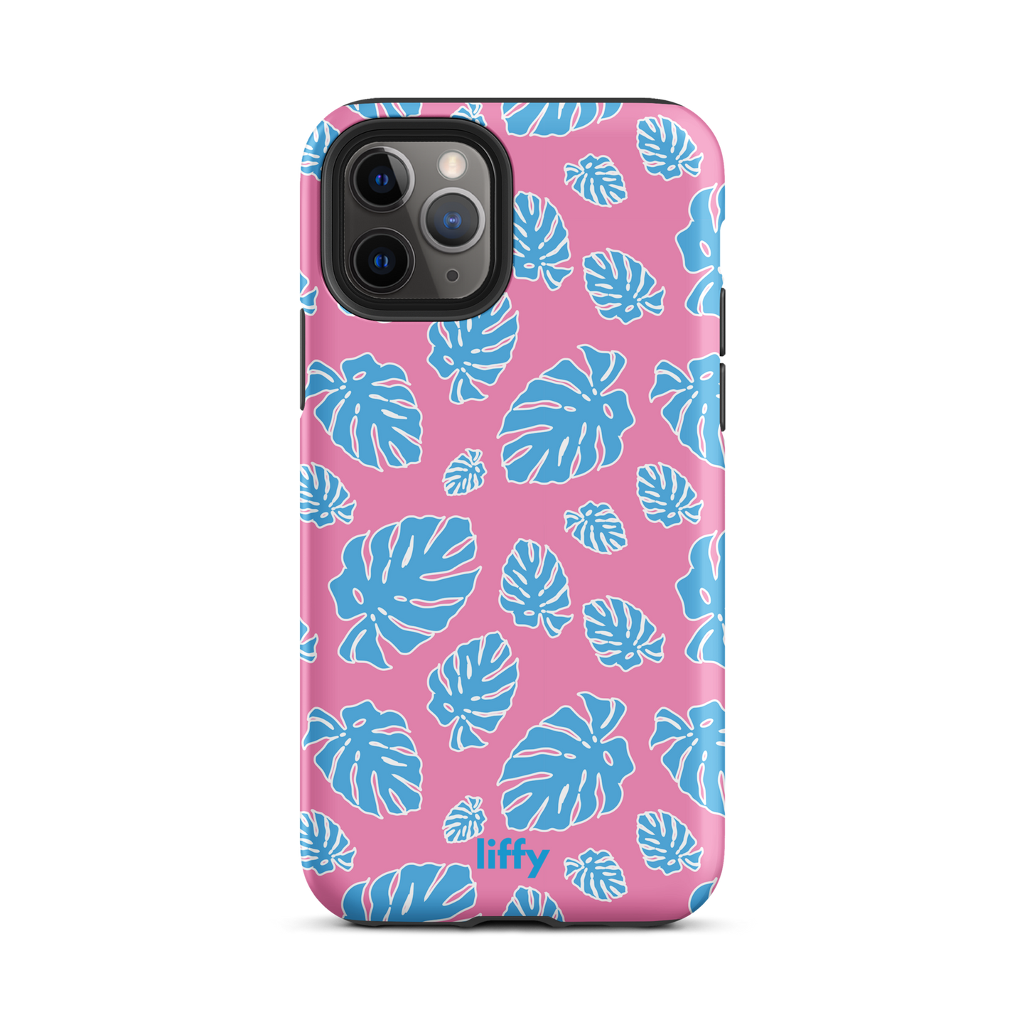 Beach Vibes: Funky Leaves iPhone Tough Case