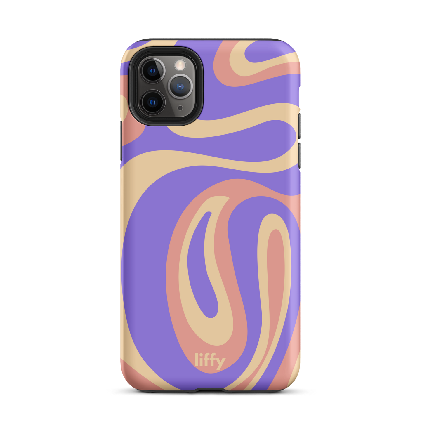 Liquid Dream: Lavender Fields iPhone Tough Case