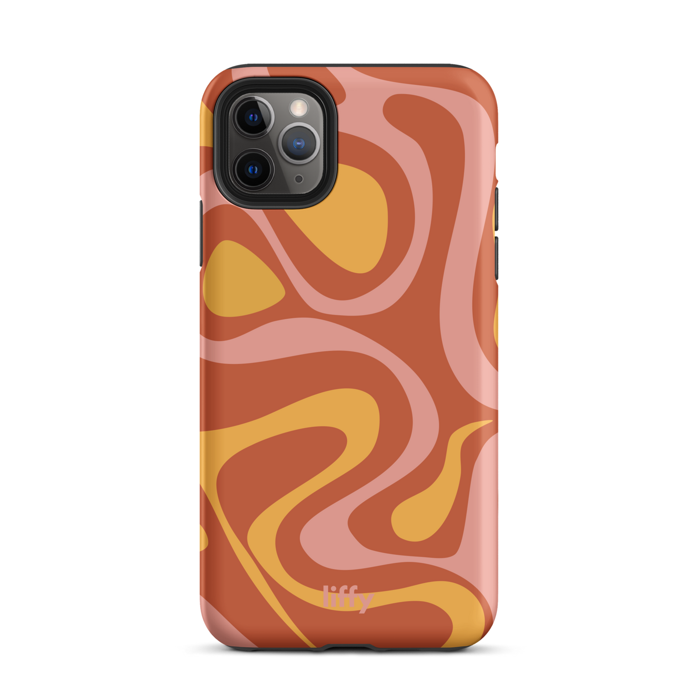 Liquid Dream: Sunset Swirl iPhone Tough Case