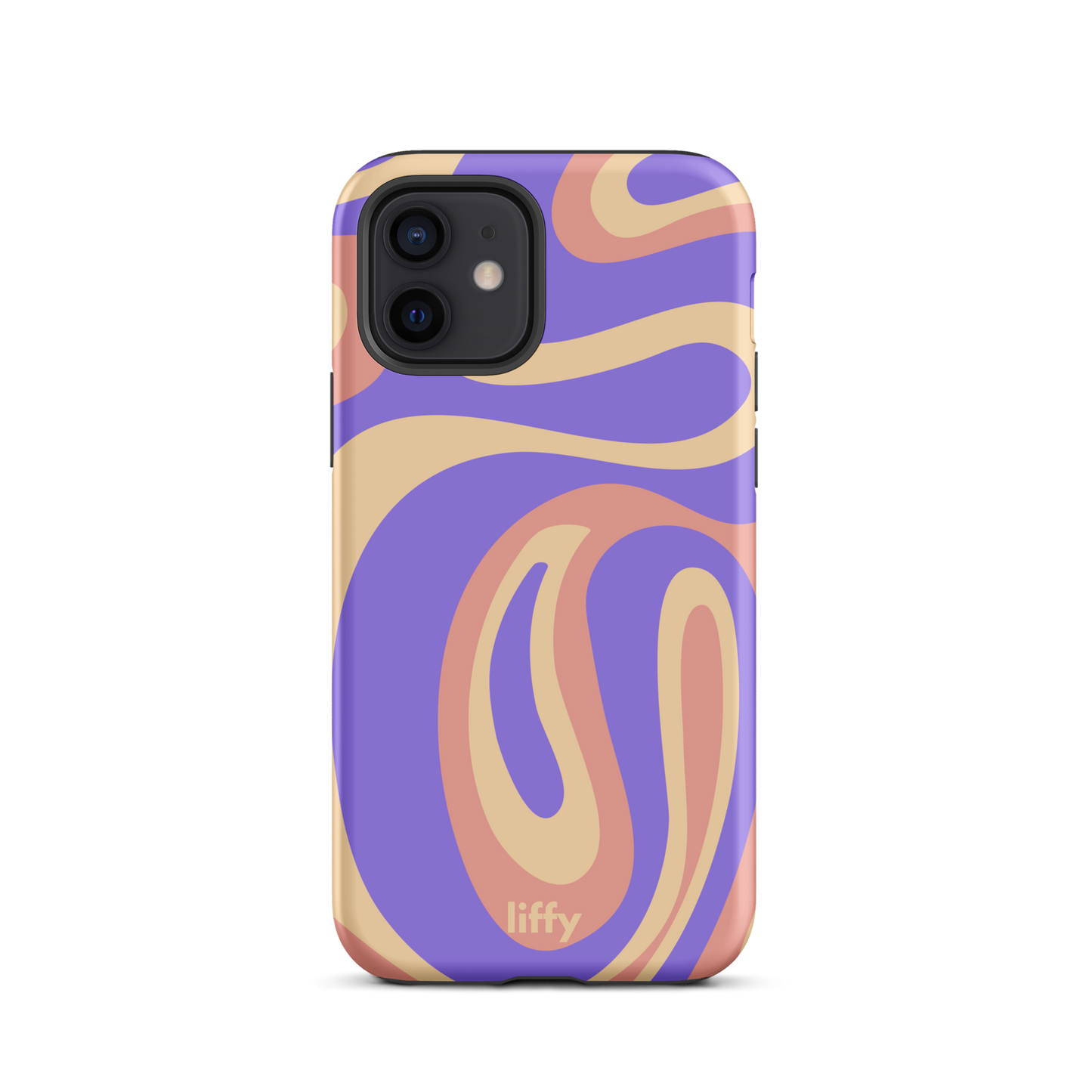 Liquid Dream: Lavender Fields iPhone Tough Case