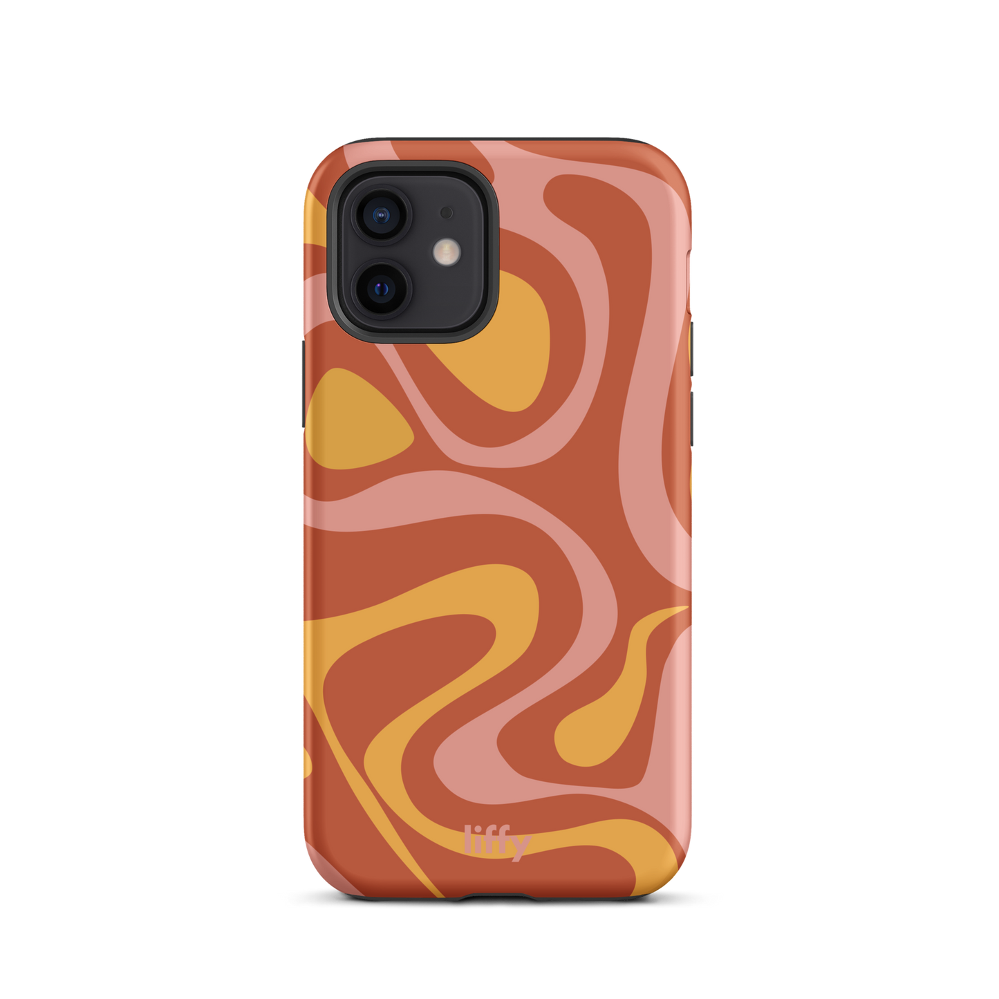 Liquid Dream: Sunset Swirl iPhone Tough Case