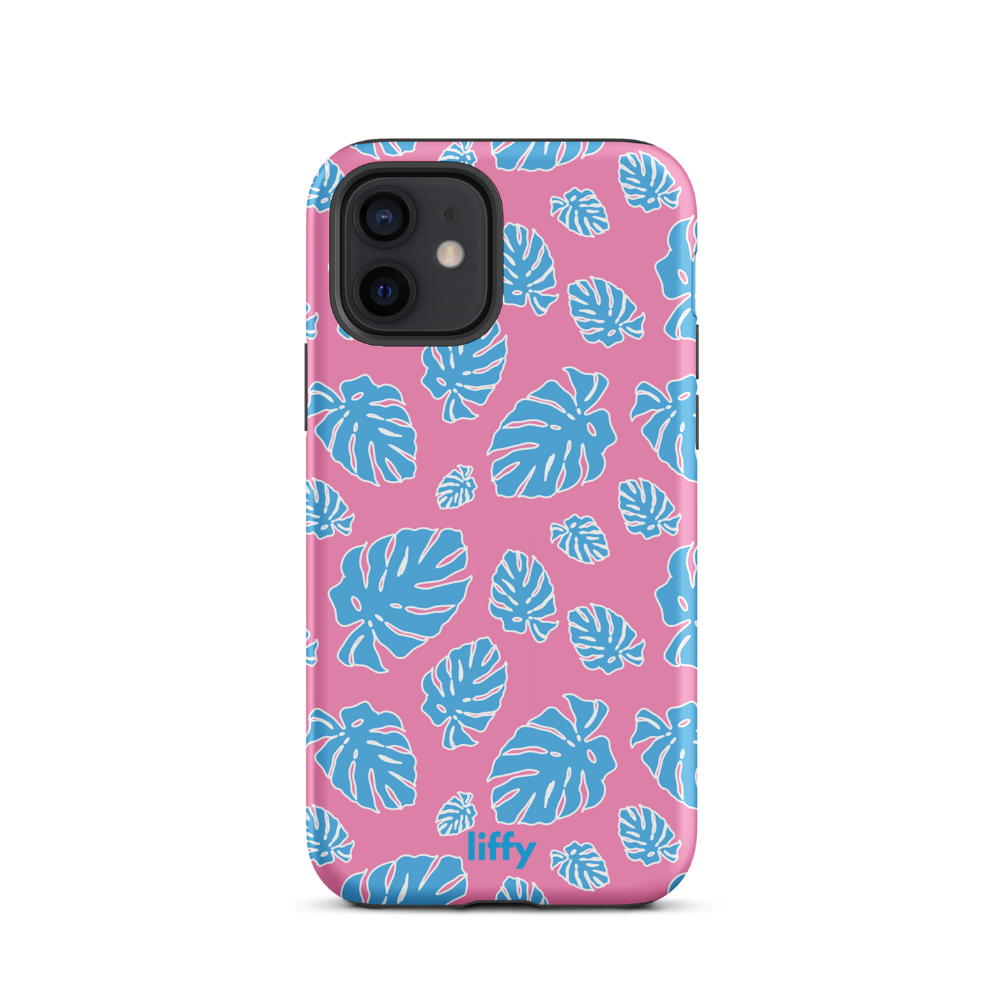 Beach Vibes: Funky Leaves iPhone Tough Case