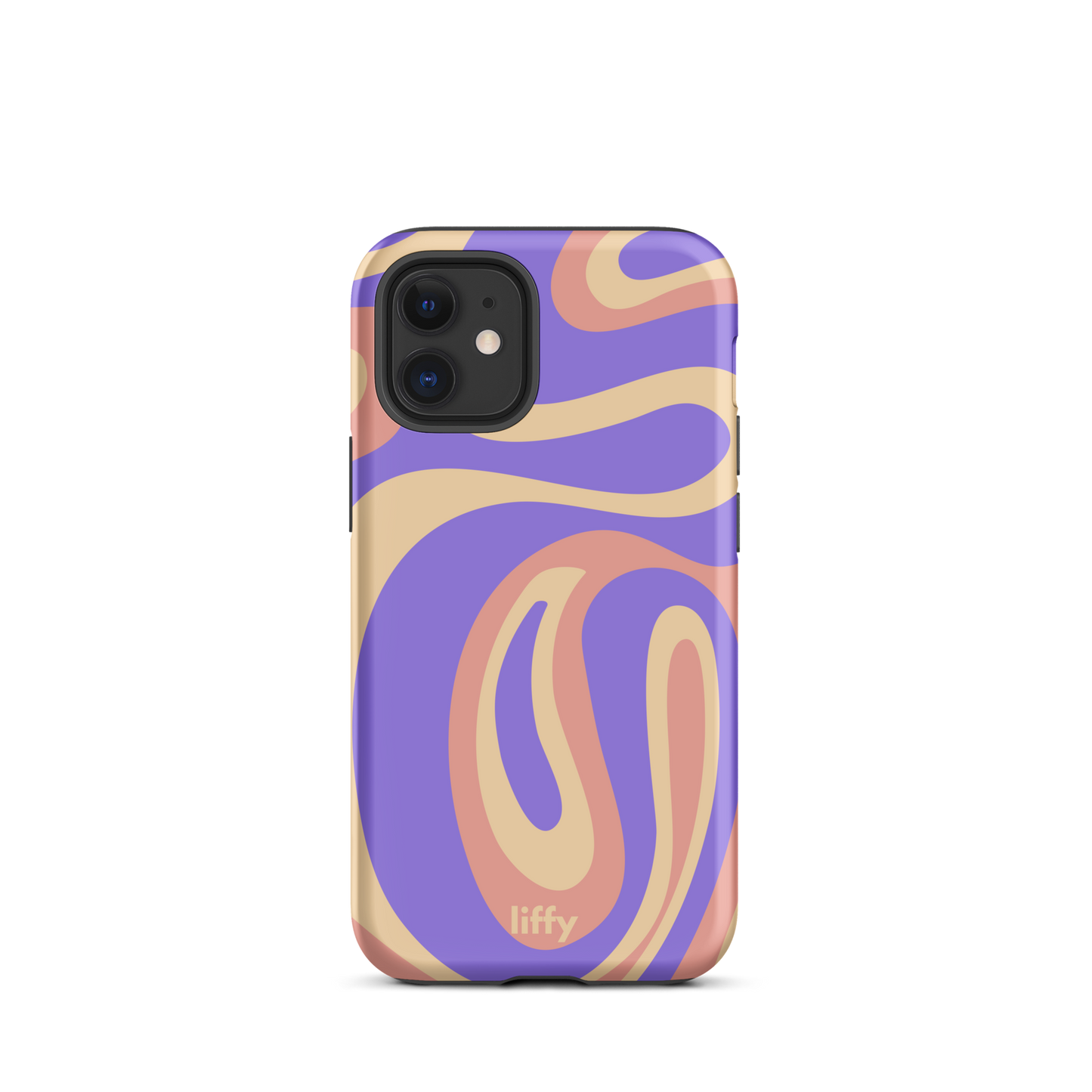 Liquid Dream: Lavender Fields iPhone Tough Case