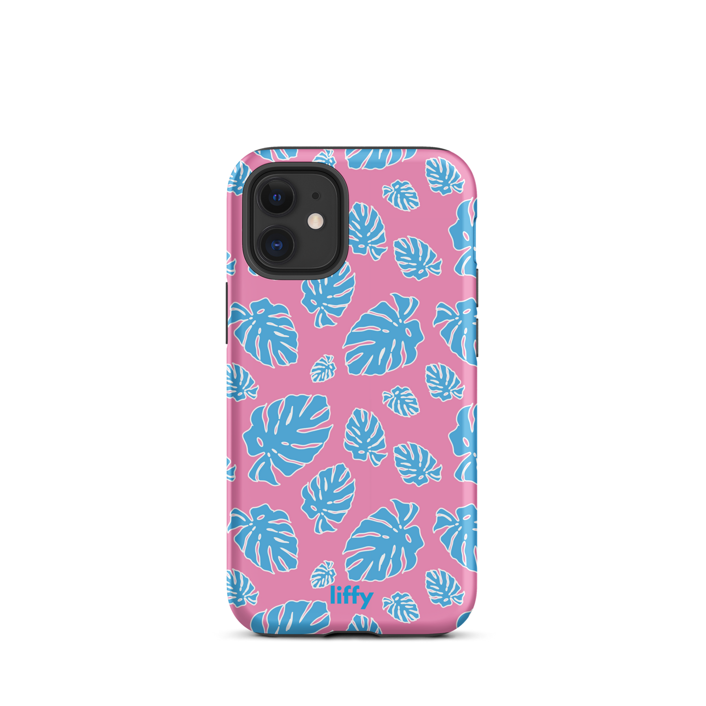 Beach Vibes: Funky Leaves iPhone Tough Case