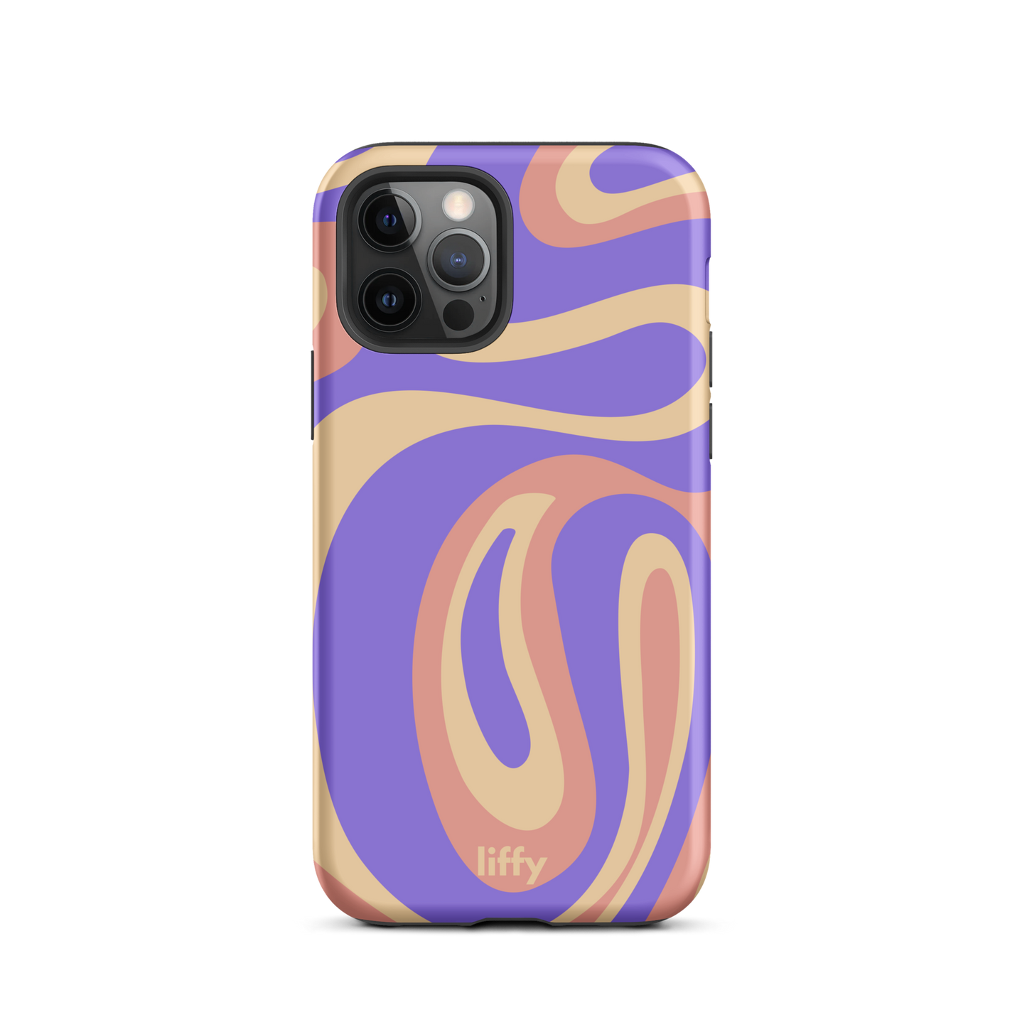 Liquid Dream: Lavender Fields iPhone Tough Case