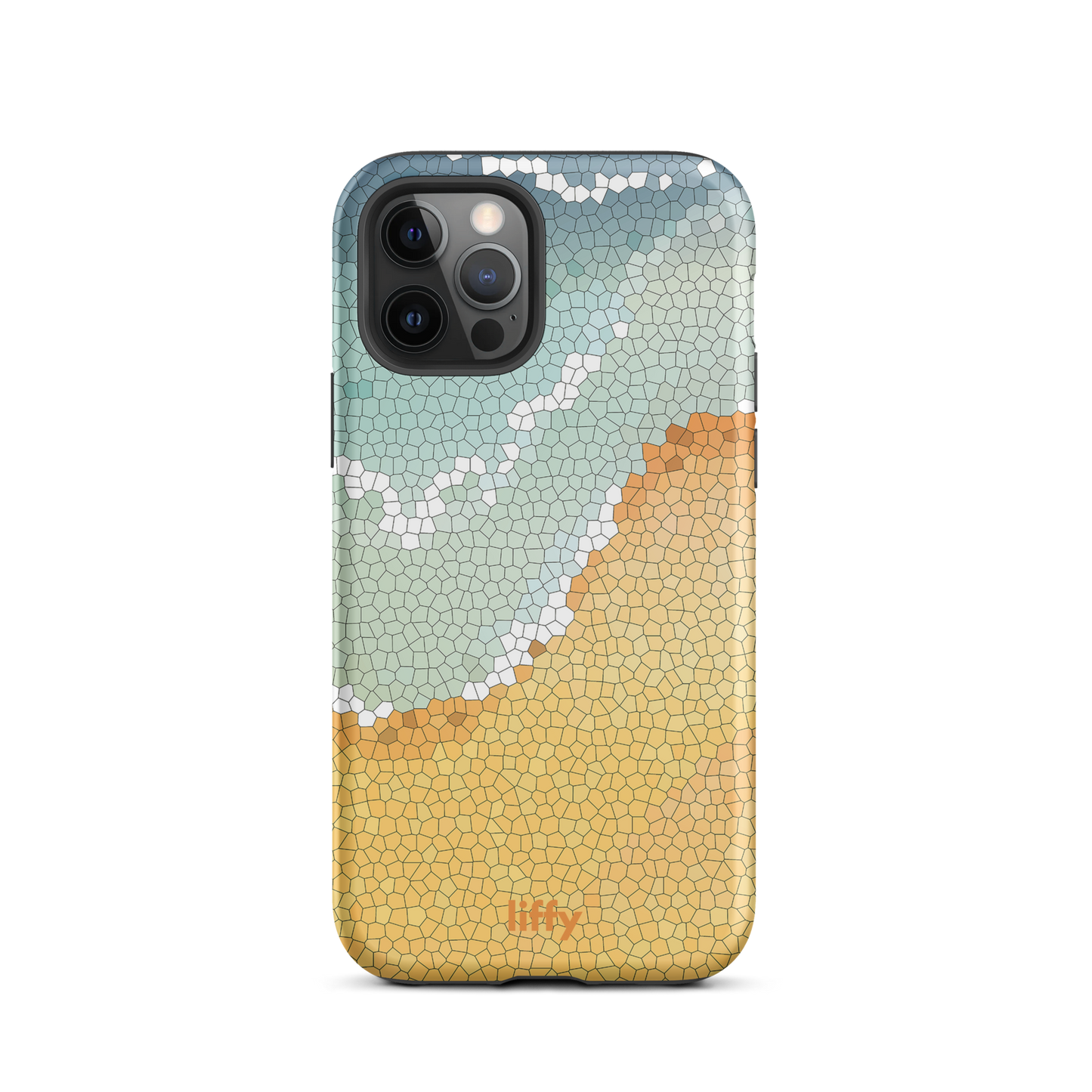 Beach Vibes: Mosaic Beach iPhone Tough Case