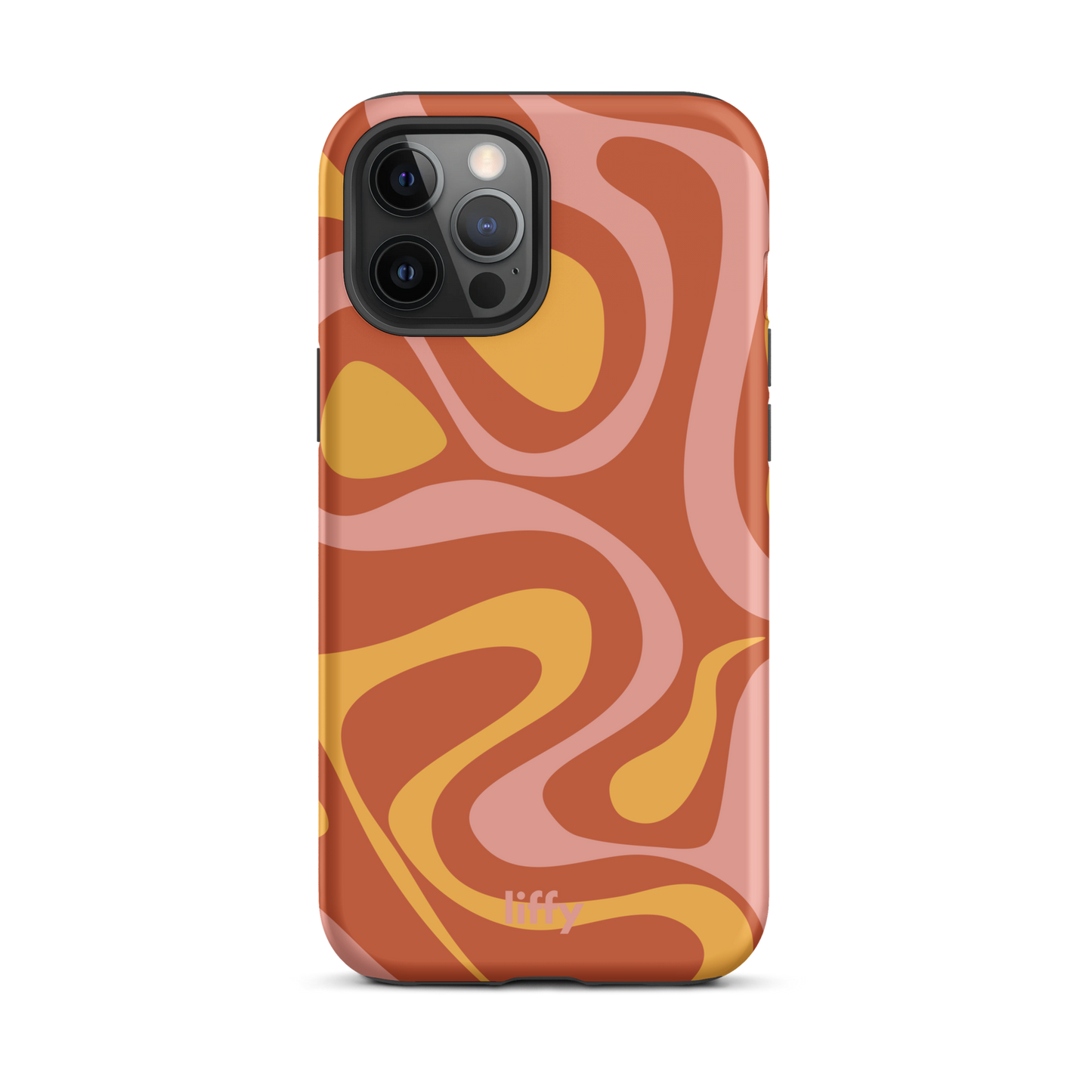 Liquid Dream: Sunset Swirl iPhone Tough Case