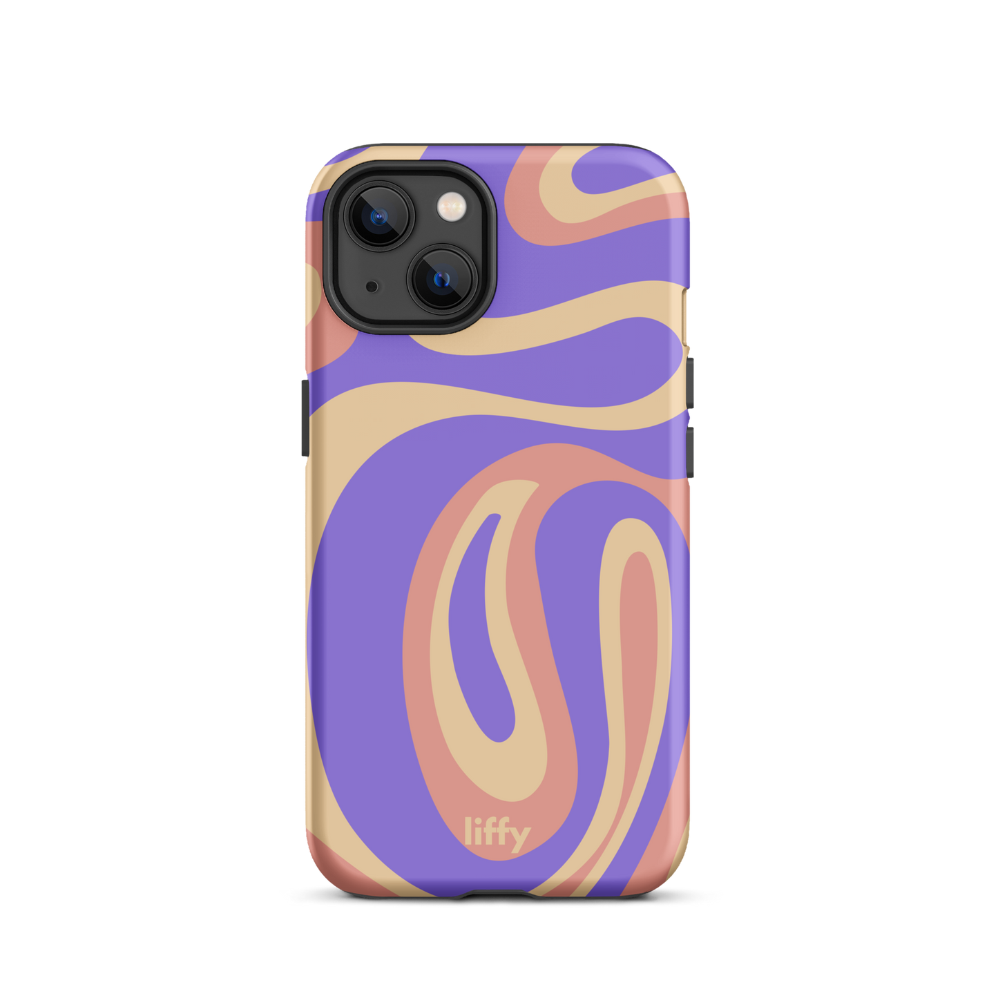 Liquid Dream: Lavender Fields iPhone Tough Case