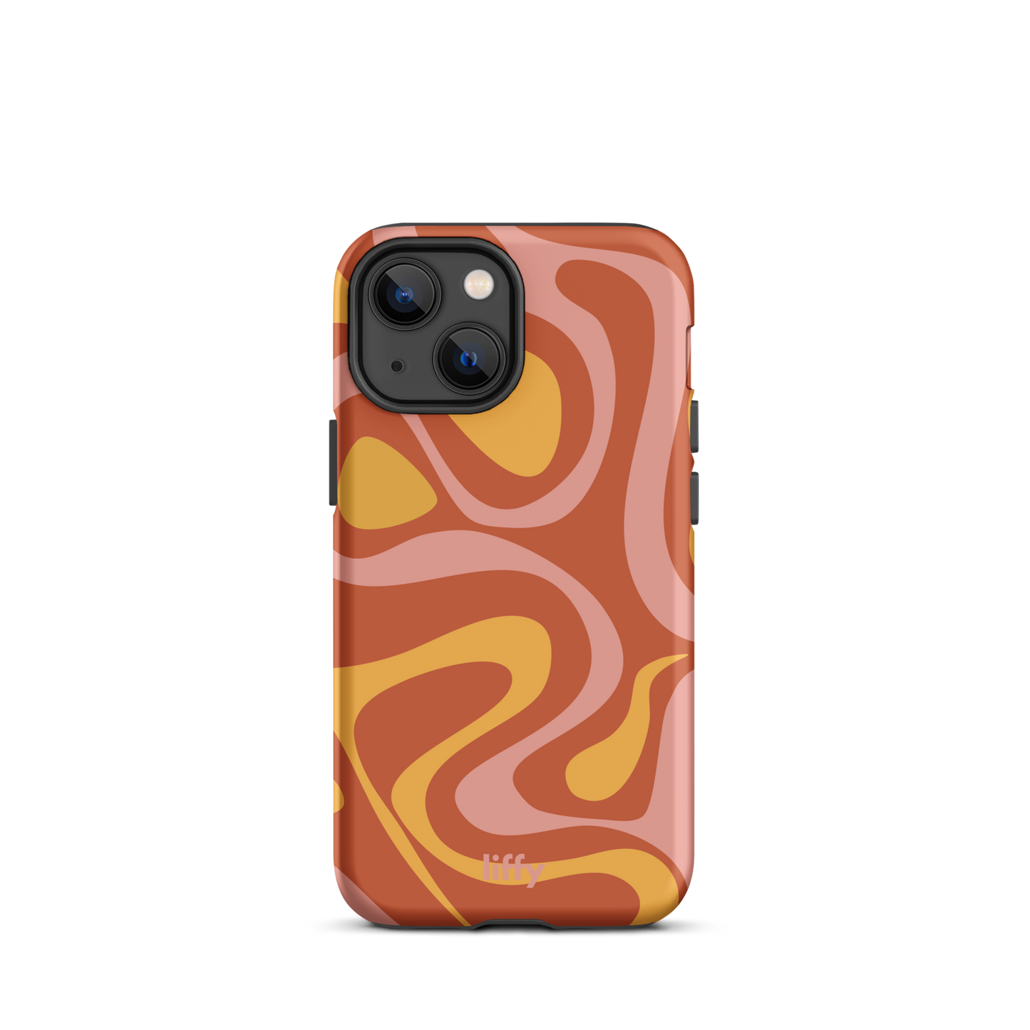 Liquid Dream: Sunset Swirl iPhone Tough Case