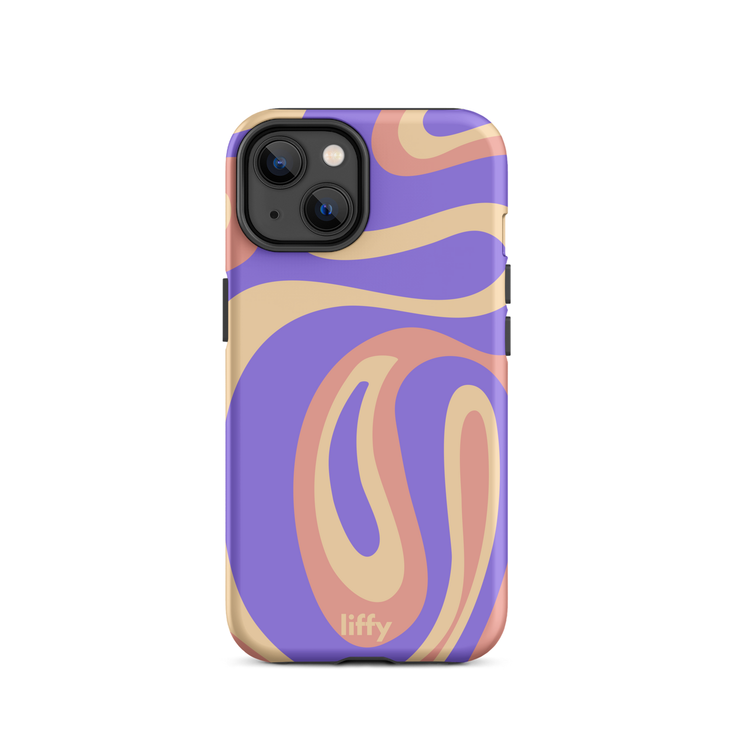 Liquid Dream: Lavender Fields iPhone Tough Case