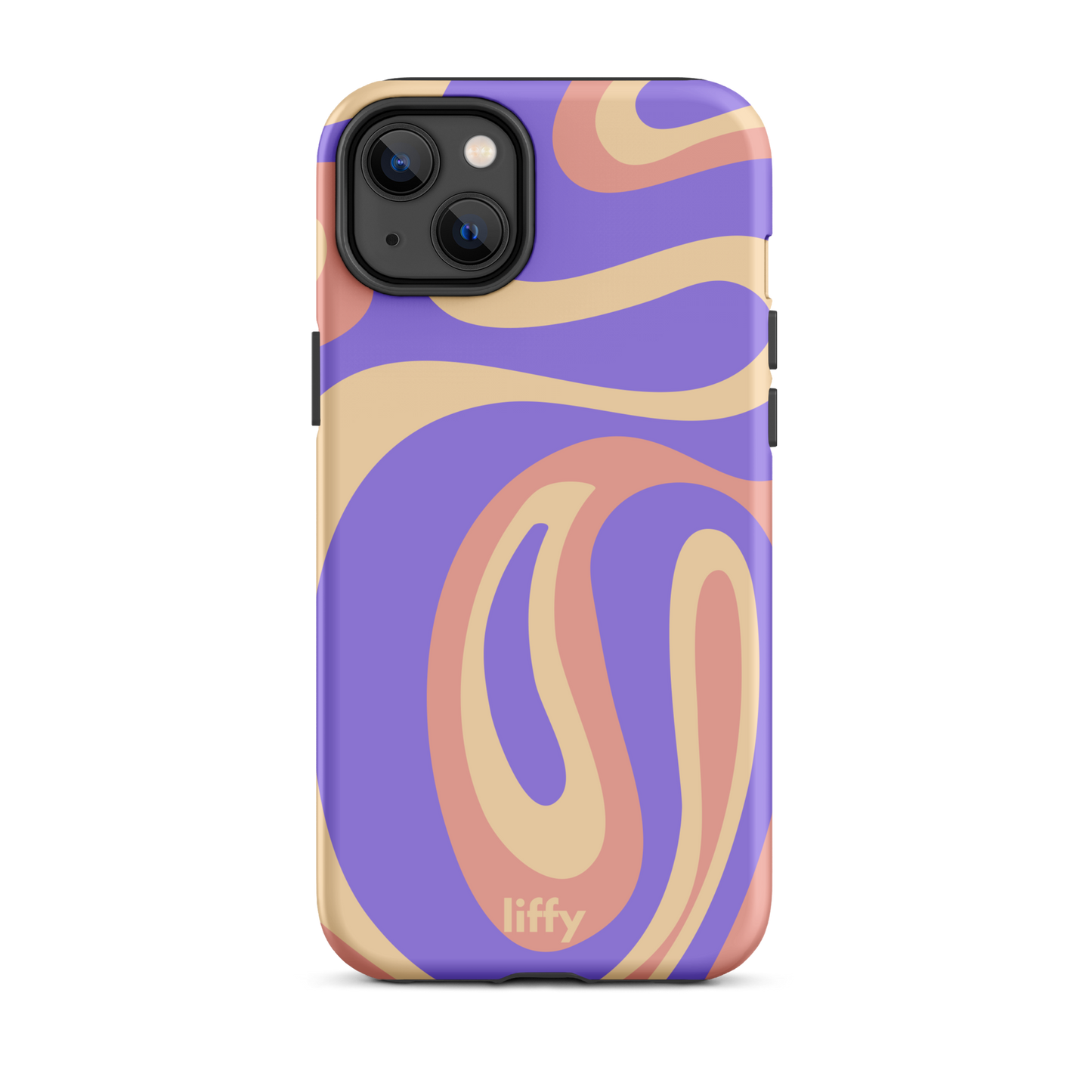 Liquid Dream: Lavender Fields iPhone Tough Case