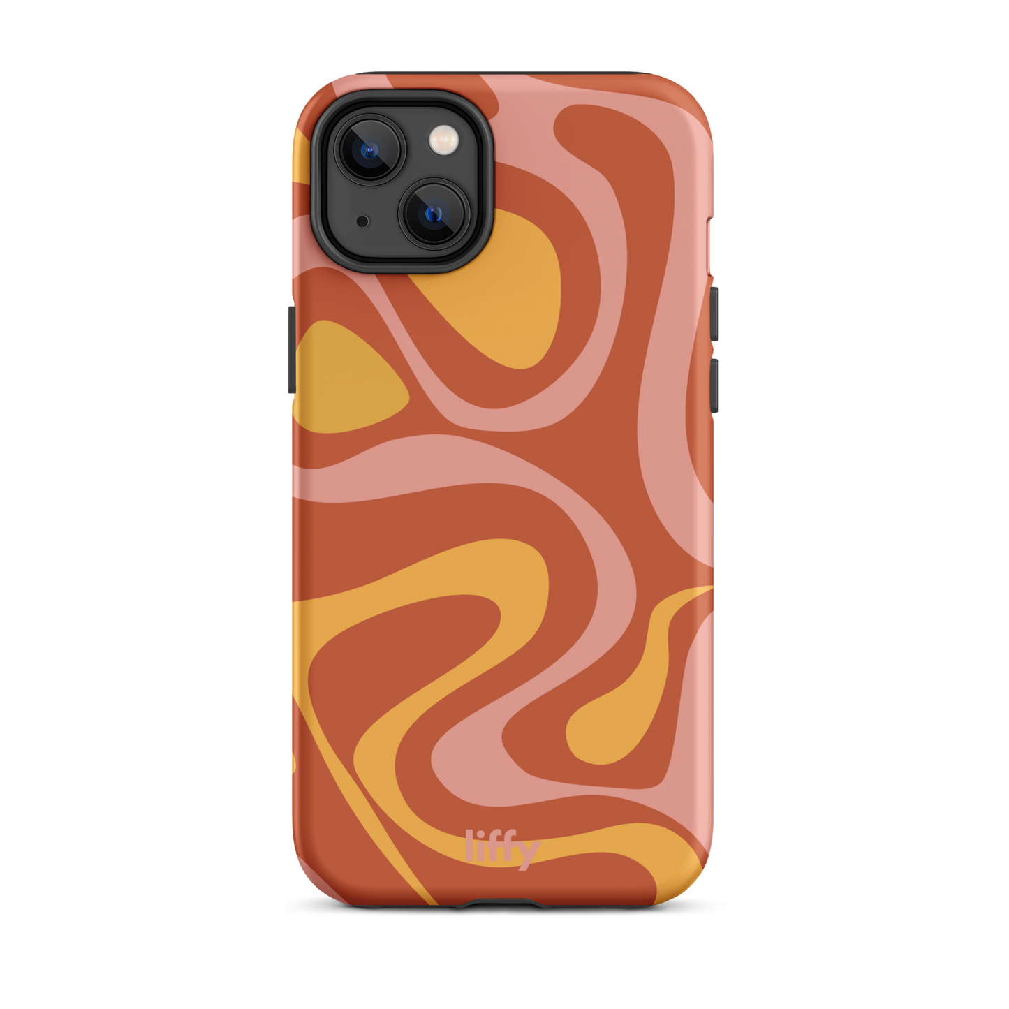 Liquid Dream: Sunset Swirl iPhone Tough Case