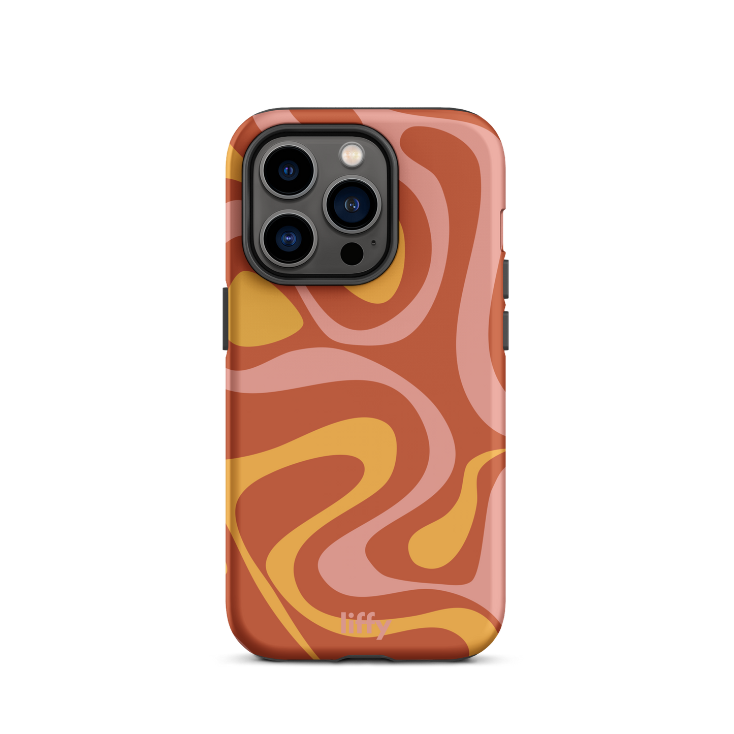 Liquid Dream: Sunset Swirl iPhone Tough Case