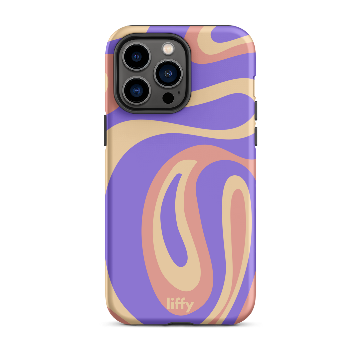 Liquid Dream: Lavender Fields iPhone Tough Case