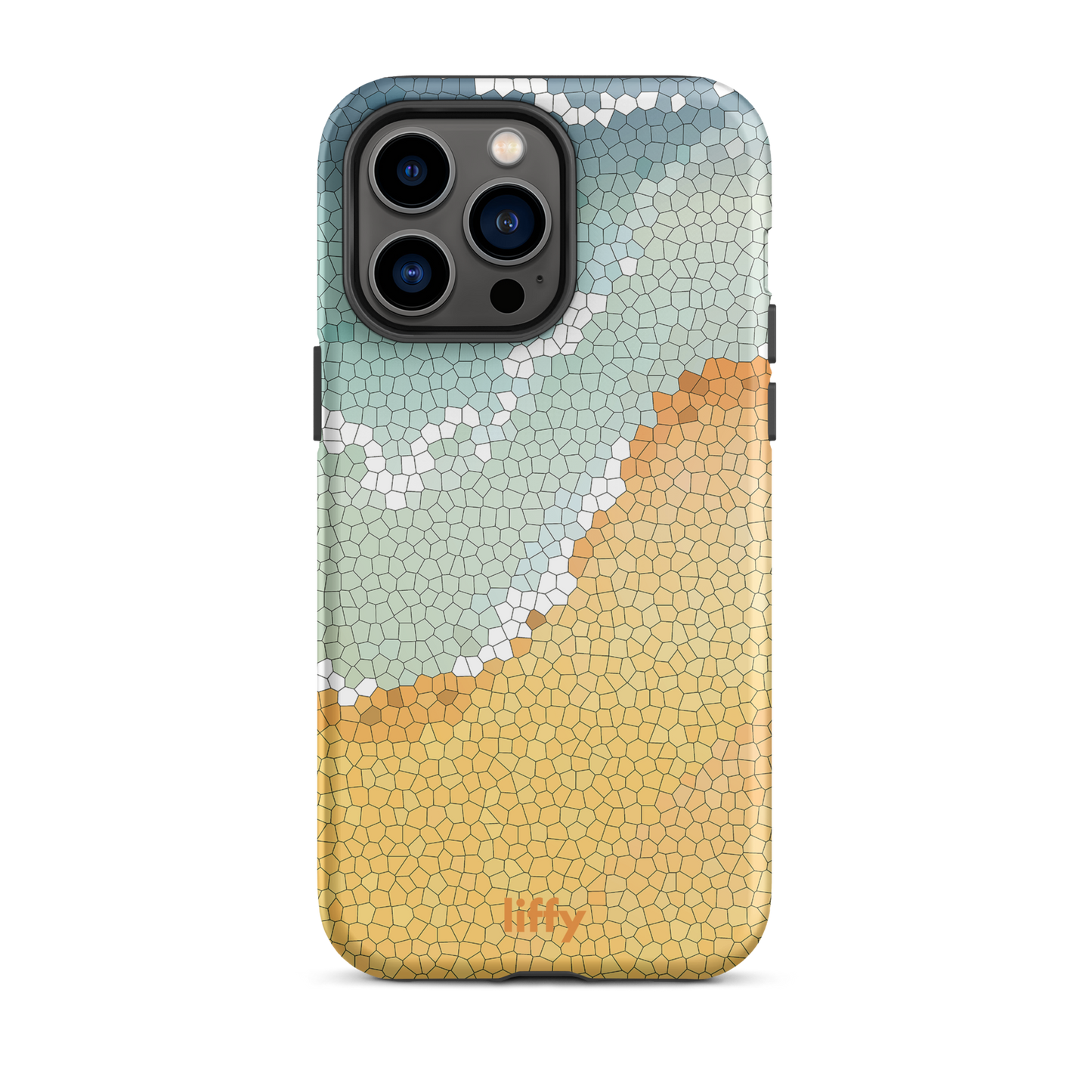 Beach Vibes: Mosaic Beach iPhone Tough Case