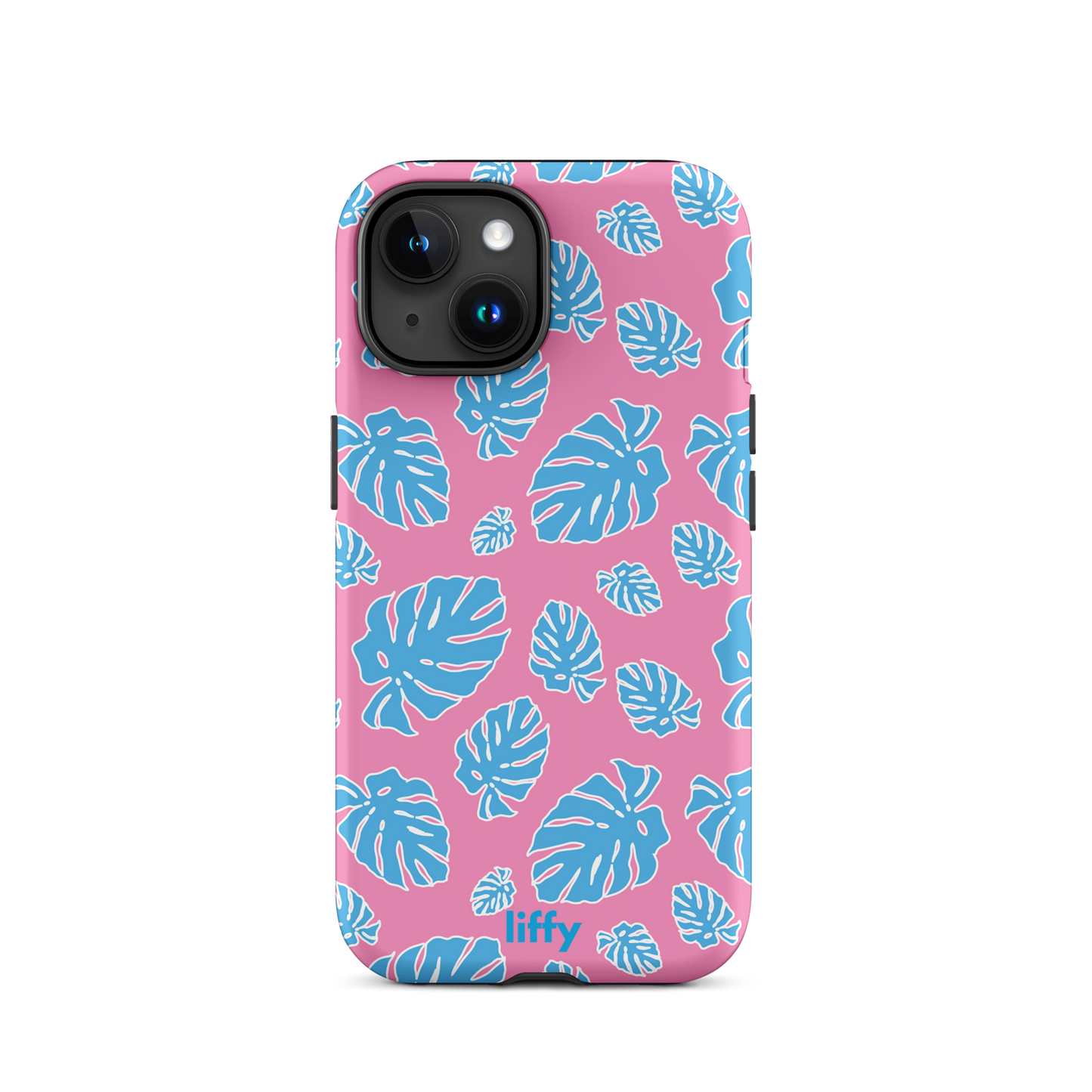 Beach Vibes: Funky Leaves iPhone Tough Case