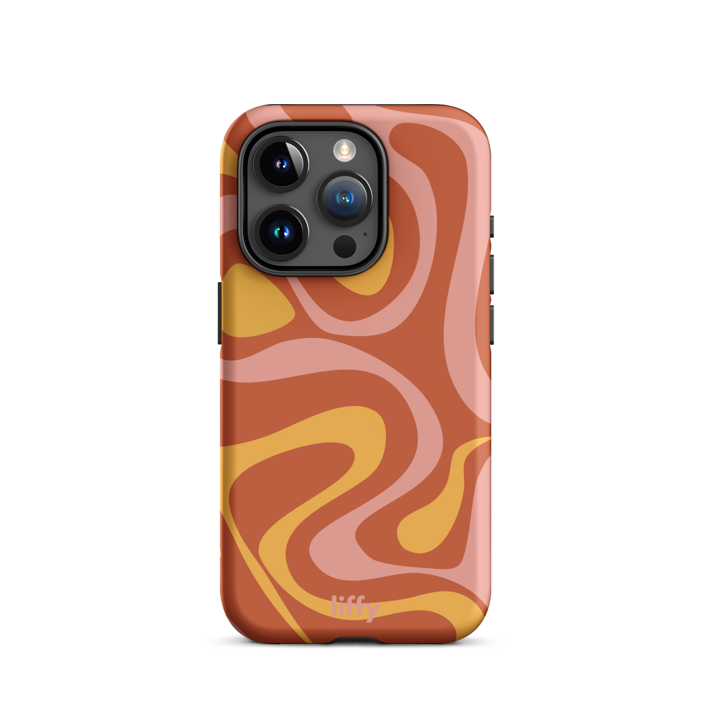 Liquid Dream: Sunset Swirl iPhone Tough Case