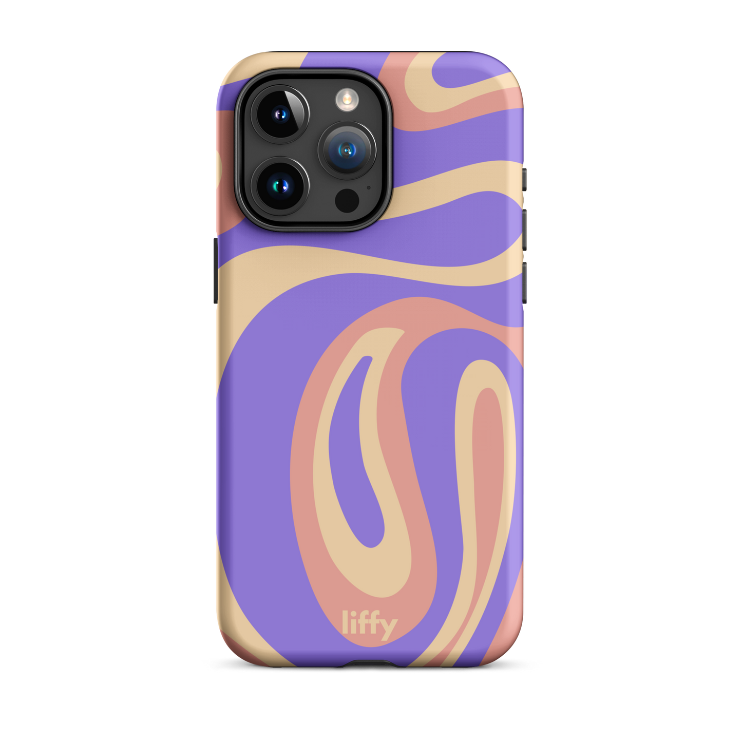 Liquid Dream: Lavender Fields iPhone Tough Case