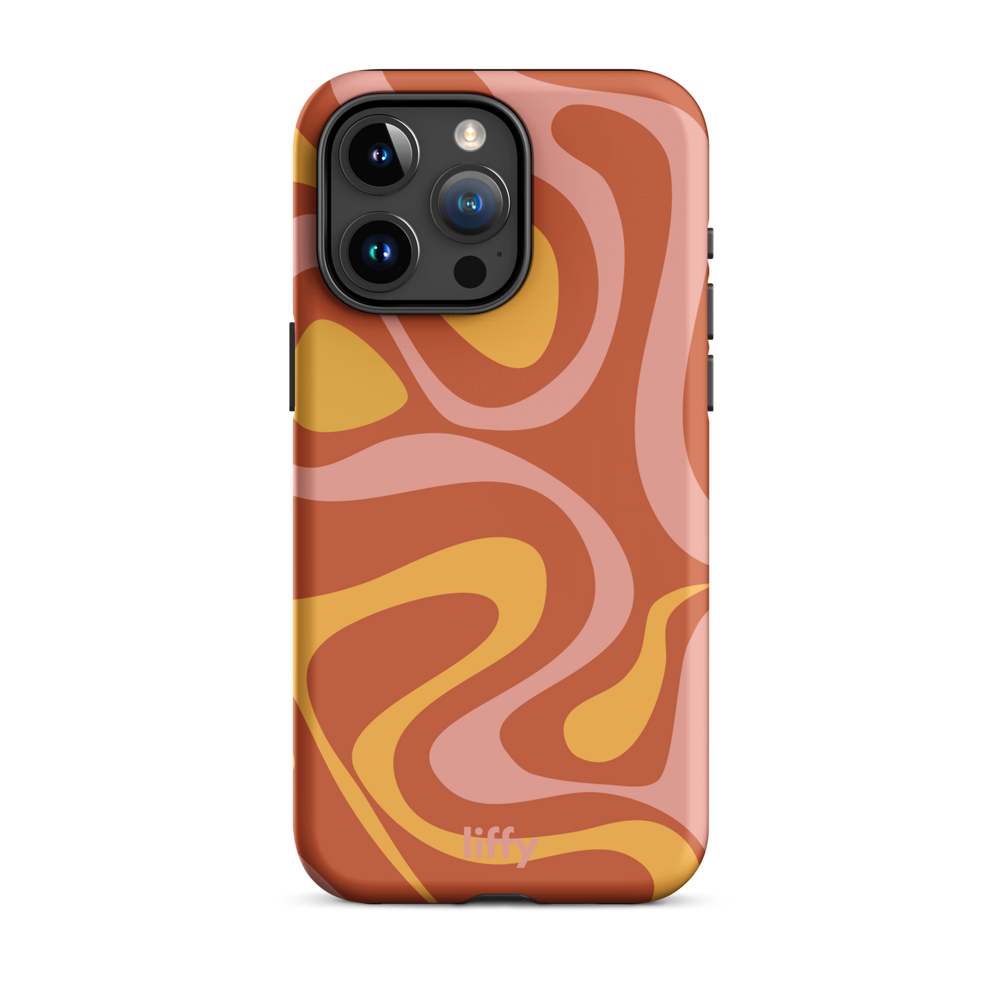 Liquid Dream: Sunset Swirl iPhone Tough Case